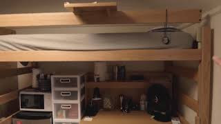 Dorm Room Tour 2019IOWA STATE UNIVERSITY [upl. by Ailongam]