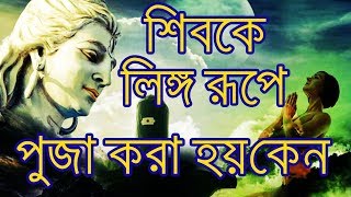 Why Shiva is worshipped as linga  শিবের লিঙ্গ রূপে পূজা [upl. by Aciretahs]