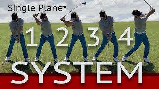 The Single Plane Golf Swing  the Perfect Swing System [upl. by Gardel951]