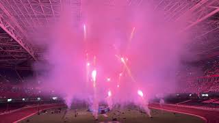 Firework finale SGP Cardiff 2022 [upl. by Attolrahc]