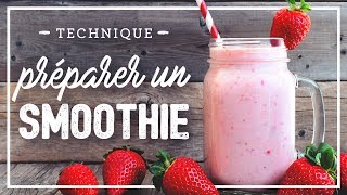 Recette smoothie pomme framboise [upl. by Rotman]