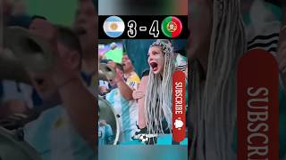 Argentina VS Portugal lmaginary Penalty Shootout March football youtube shorts [upl. by Leanor]