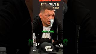 🤣 NATE DIAZ ADMITS FIGHT DAYS ARE WAY LESS SCARY WHEN HIS BROTHER NICK DIAZ ISN’T THERE [upl. by Zanlog]