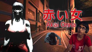 Akai Onna A Japanese Horror Game  HindiUrdu [upl. by Asseneg]