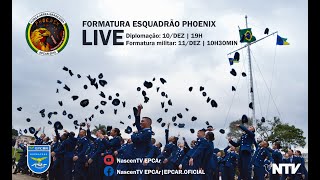 Live de Formatura do Esquadrão Phoenix [upl. by Graaf]