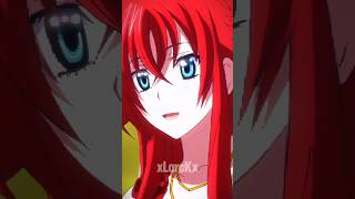 Rias Gremory Edit ❤️ anime animewaifu animeedit viralreels [upl. by Hands248]