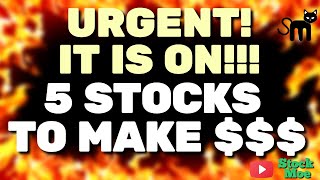 ⛔️ URGENT 🚀 5 BEST STOCKS TO BUY NOW GROWTH STOCKS 2024 [upl. by Coriss]