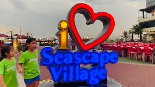 LOOKING FOR SOMEWHERE TO EAT AT SEAESCAPE VİLLAGE IN MANILA BAY PASAY CITY [upl. by Yelserp]