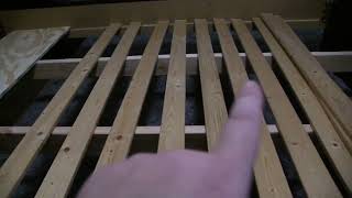 Reinforcing a Slat Bed Frame  50 DIY [upl. by Landers]