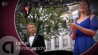 Léhar Lippen schweigen  Raoul Steffani en Vanessa Waldhart  Prinsengrachtconcert 2019 [upl. by Alfi]