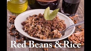 Red Beans and Rice Recipe  The Frugal Chef [upl. by Batha]