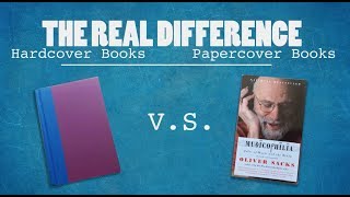 Hardcover vs Paperback The Real Difference [upl. by Azerila]