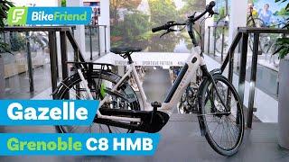 Gazelle Grenoble C8 HMB 2024  BikeFriend Productvideo [upl. by Gretta555]