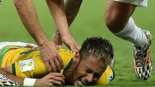 FIFA World Cup 2014  Neymars Injury BONUS [upl. by Cagle771]