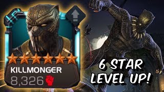 6 Star Killmonger Level Up amp Gameplay  Marvel Contest of Champions [upl. by Adall131]