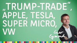 „TrumpTrade“ zudem Apple Tesla Super Micro Volkswagen – Euer Egmond vom 16072024 [upl. by Tunnell578]