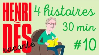 Henri Dès raconte  Le vilain petit canard et 3 histoires  compilation 10 [upl. by Sivahc]