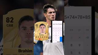 Brahim diaz rating FC 25 [upl. by Marlena]