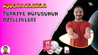 Türkiye Nüfusunun Yapısal Özellikleri 🕵🏼‍♂️ Tyt coğrafya  10sınıf Coğrafya 📂PDF [upl. by Vasti]