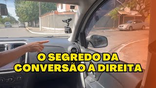 COMO FAZER CONVERSÃO A DIREITA [upl. by Ahgiela]