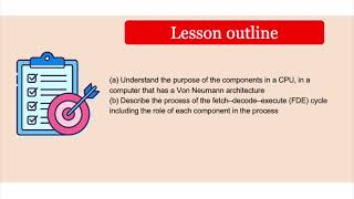 Unit 3 Lesson 2  Fetch Decode Execute Cycle and Von Neumann architecture [upl. by Alix875]