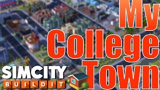 SimCity Buildit  City Build My College Town [upl. by Eicnahc]