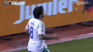 Sandro Tonali GoalBelgium vs Italy01 All Goals and Extended Highlights [upl. by Dilly]