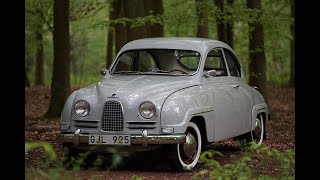 SAAB 93 Twostroke 1960 for sale in Sweden Classix buy and sell classic cars [upl. by Harmony]