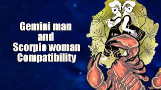 Gemini man and Scorpio woman Compatibility [upl. by Aramen978]