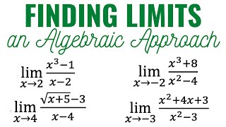 Finding Limits an Algebraic Approach [upl. by Edelson311]