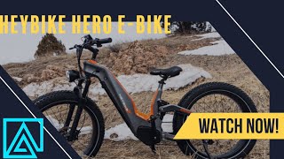 Heybike HERO EBike Tested in Jackson Hole WY [upl. by Cargian]