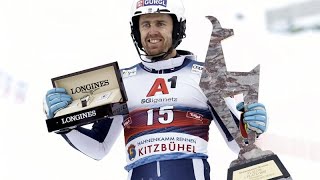 Sensation Dave Ryding 35 siegt als erster Brite in Kitzbühel [upl. by Tevlev]