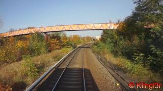 Führerstandsmitfahrt SBahn Berlin Schönholz  Hennigsdorf S25 BR481 [upl. by Lyndell]