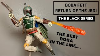 Boba FettBlack Series Figure Review ROTJ [upl. by Lucia355]