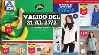 🇪🇦 ALDI NUEVAS OFERTAS CATALOGO COMPLETO del Miercoles 21 al Martes 27 de Febrero Aldi Supermercados [upl. by Snashall]