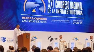 Palabras del Presidente Gustavo Petro durante el XXI Congreso Nacional de Infraestructura [upl. by Nylek]