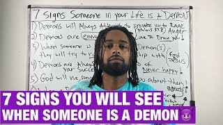 7 Signs Someone In Your Life Is A Demon [upl. by Hambley]