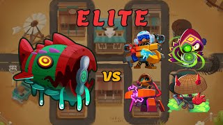 BTD6 Elite Bloonarius vs 4 Paragons [upl. by Renrag]