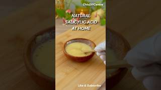 3 Ingredients to NATURAL SALICYLIC Acid at Home Fast [upl. by Avilys]