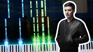 Netsky amp Hybrid Minds  Let Me Hold You Piano Tutorial [upl. by Schaefer]