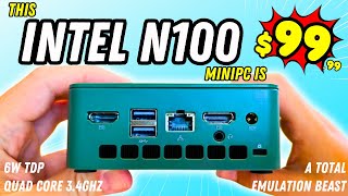 This Intel N100 Mini PC is UNDER 100 😱 GMKtec NucBox G3 REVIEW [upl. by Darcie]