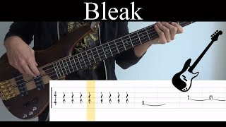 Bleak Opeth  BASS ONLY Bass Cover With Tabs [upl. by Magnum748]