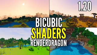 MCPE 12060 BSBE SHADERS BEDROCK RENDERDRAGON [upl. by Enovad]