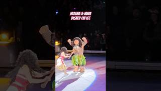 Moana amp Maui Youre Welcome 🌊⛵️ DisneyOnIce [upl. by Attevaj]