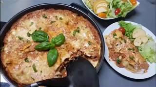 Lasagne Bolognaise À La Poêle [upl. by Ahsil]