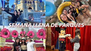 SEMANA LLENA DE PARQUES  CRP DISNEY MEXICO 2024 [upl. by Vitale]