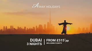 Discover Dubai Winter Sun for Less  Your Perfect Winter Getaway with AWAY HOLIDAYS [upl. by Conant549]