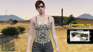 GTA Online Treasure Hunt Clue Grand Senora Desert Location [upl. by Monagan]