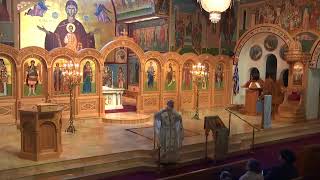 Orthros amp Divine Liturgy for the feast of St Kosmas Aitolos Equal to the Apostles [upl. by Atinwahs]