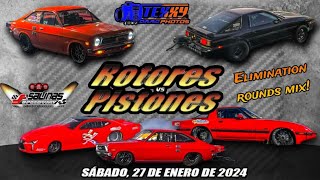 Rotores VS Pistones sábado 27enero2024 Elimination Rounds video mix [upl. by Hamburger547]